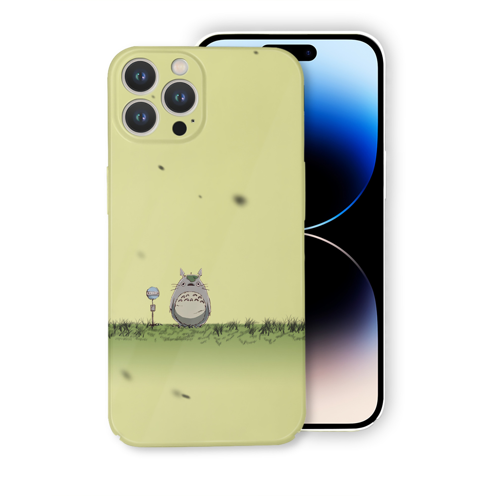 （画像用） となりのトトロ 草壁メイ 草壁サツキ My Neighbor Totoro Satsuki Kusakabe Mei Kusakabe 【iPhone 14シリーズ対応】ハードケース